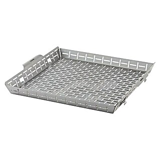 Weber Crafted Posuda od nehrđajućeg čelika za roštilj (D x Š x V: 41,4 x 43,7 x 5,1 cm, Plemeniti čelik)