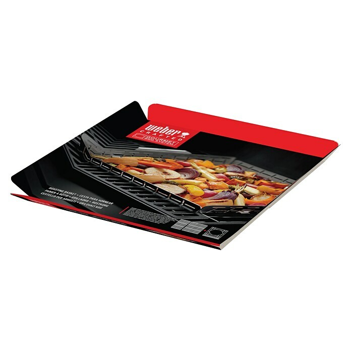 Weber Crafted Cesta para barbacoa (L x An x Al: 41,4 x 43,7 x 5,1 cm, Acero inoxidable) | BAUHAUS