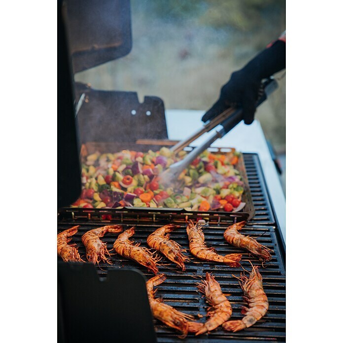 Weber Crafted Cesta para barbacoa (L x An x Al: 41,4 x 43,7 x 5,1 cm, Acero inoxidable) | BAUHAUS