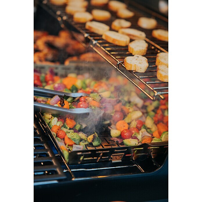 Weber Crafted Cesta para barbacoa (L x An x Al: 41,4 x 43,7 x 5,1 cm, Acero inoxidable) | BAUHAUS