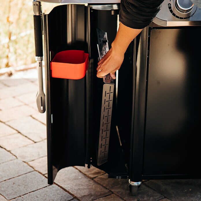 Weber Crafted Cesta para barbacoa (L x An x Al: 41,4 x 43,7 x 5,1 cm, Acero inoxidable) | BAUHAUS