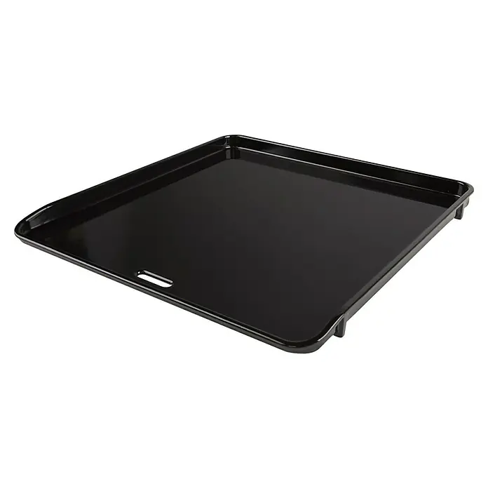 Weber Crafted Grillplatte - L x B: 41,3 x 40,1 cm, Gusseisen - Schwarzes Tablett mit erhöhten Rändern, ideal zum Servieren von Speisen und Getränken oder als dekoratives Element in Ihrem Zuhause.