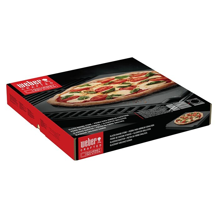 Weber Crafted Piedra para pizzas Esmaltado (L x An: 41,4 x 40,6 cm) | BAUHAUS