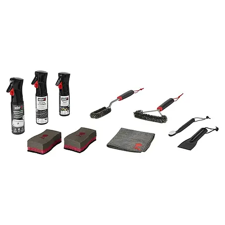 Weber  Set para la limpieza para barbacoas de acero inoxidable