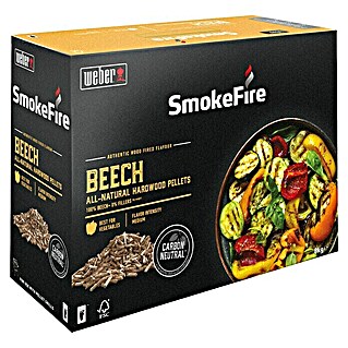 Weber Houtpellets SmokeFire Beech (8 kg, Beuk)