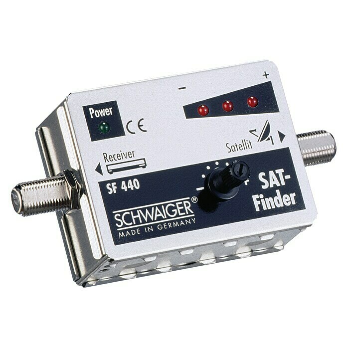 Schwaiger SAT-Finder (F-Buchse, 950 - 2.150 MHz)