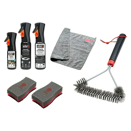 Weber  Reinigungs-Set Holzkohle
