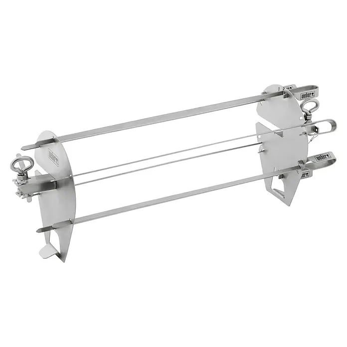 Weber Crafted Grillspieß Set - Länge: 43,68 cm, 6 -tlg. - Das Weber Crafted Sear Grate-Set ist ein Muss für Grillmeister. Perfekt zum scharfen Anbraten und Grillen mit individuellem Branding.