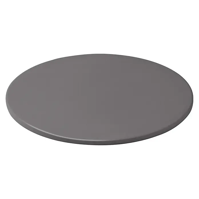 Weber Pizzastein - Durchmesser: 36 cm - Graue runde Tischplatte, schlicht und modern. Perfekt für jeden Raum und vielseitig einsetzbar.