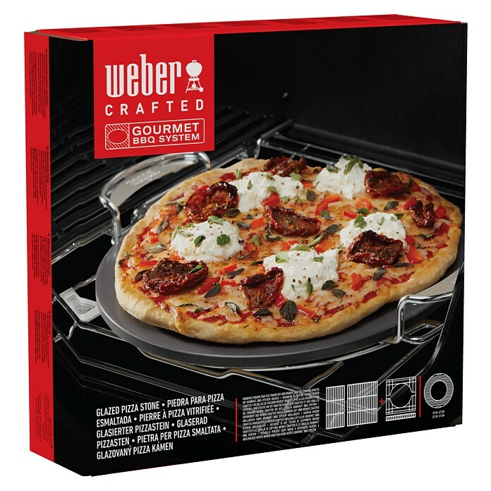 Weber Pizzastein Crafted GBS (Durchmesser: 33,5 cm) | BAUHAUS