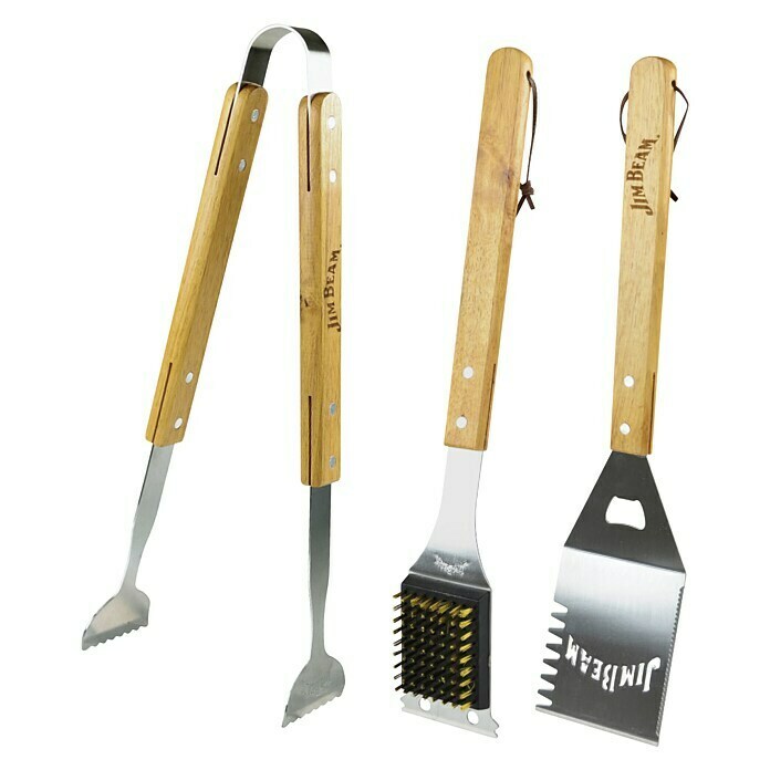 Jim Beam Grillbesteck Set II (Länge: 41 cm) | BAUHAUS