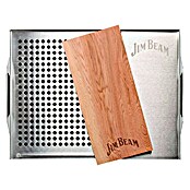 Jim Beam Grillplatte (Edelstahl, L x B x H: 59 x 30 x 1,2 cm) | BAUHAUS