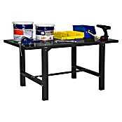 Simonrack Simonwork Banco de trabajo BT6L Metal (L x An x Al: 73 x 180 x 83 cm, Capacidad de carga: 600 kg, Antracita) | BAUHAUS