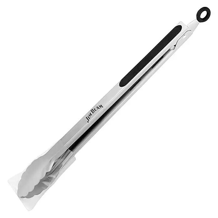 Jim Beam Grillbesteck Set - Länge: 40 cm, Gummi - Diagonale Ansicht