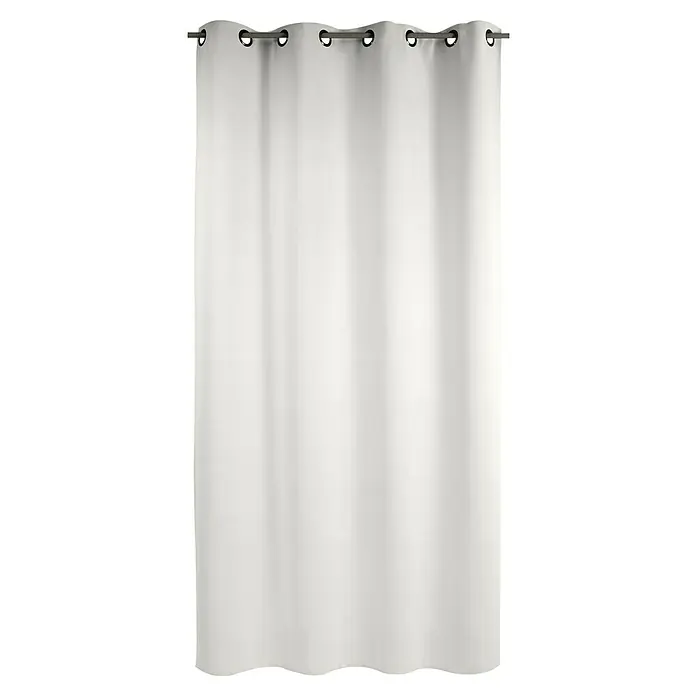Cortina térmica Fresh - An x Al: 140 x 250 cm, 100% poliéster, Crudo - Cortina clara y opaca con suspensión de ojal. Protege de miradas indiscretas y crea un ambiente agradable en la habitación.