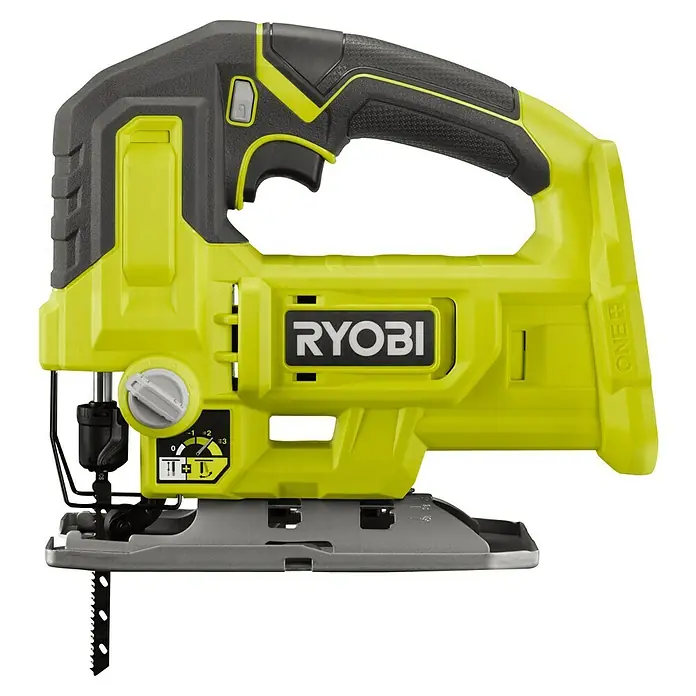 Ryobi ONE+ Akku-Pendelhubstichsäge RJS18-0 - 18 V, Ohne Akku - Ryobi Akku-Stichsäge: Leistungsstark und präzise für verschiedenste Sägearbeiten. Ideal für Heimwerker und Profis.
