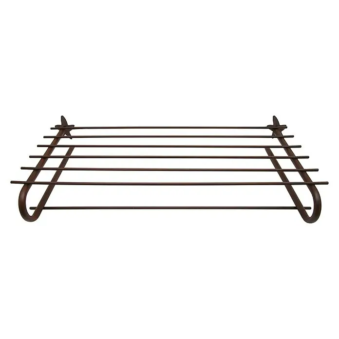 CM Baños Miró Portatoallas - 41 cm, Marrón, Mate - Este tendedero de ropa metálico es ideal para secar la ropa. El diseño robusto garantiza estabilidad y durabilidad.