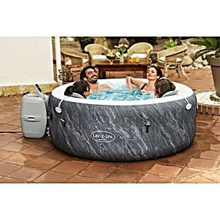 Bestway Lay-Z-Spa Mobil-Whirlpool Boracay Air Jet (Ø x H: 180 x 66 cm, Schwarz, 669 l)