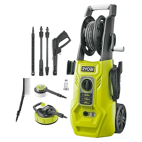 Ryobi Hochdruckreiniger RY140WA-P inkl. Zubehör