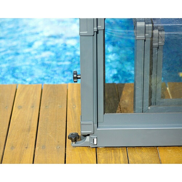 Palram – Canopia Cubierta para piscina Majorca (Específico para: Piscina, L x An: 600 x 400 cm, Aluminio) | BAUHAUS