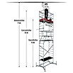 Krause ClimTec Leitergerüst (Arbeitshöhe: 7 m, Ohne Rollen) | BAUHAUS