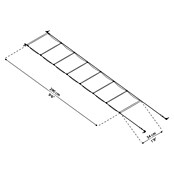 Palram – Canopia Techo de repuesto para pérgola (430 x 300 cm, Blanco) | BAUHAUS