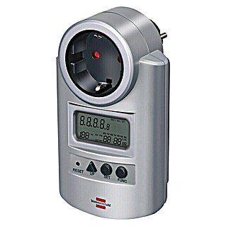 Brennenstuhl Uređaj za mjerenje potrošnje električne energije (Display, Snaga: 3.600 W, Srebrne boje)