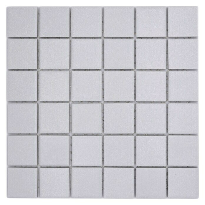 Mosaikfliese Quadrat Uni SAT 302 (29,8 x 29,8 cm, Weiß, Matt)