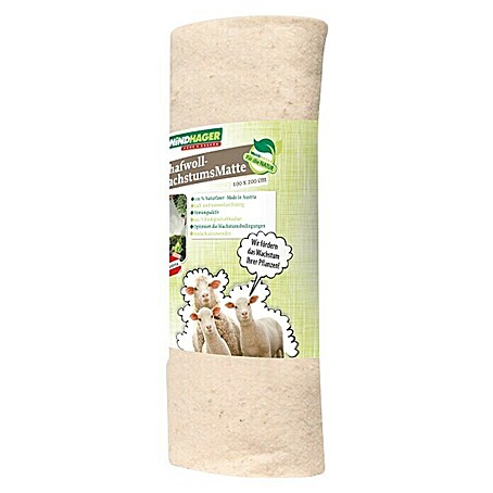 Windhager Kälteschutz Schafwoll-Matte (2 x 1 m)