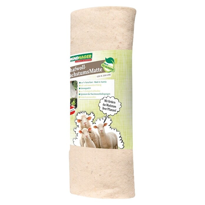 Windhager Kälteschutz Schafwoll-Matte