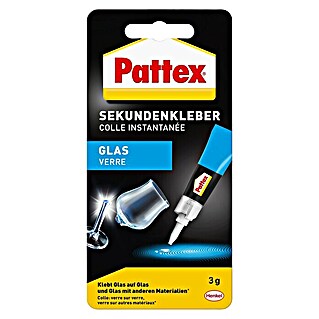 Pattex Sekundenkleber Glas Flüssig (3 g, Tube, Flüssig)
