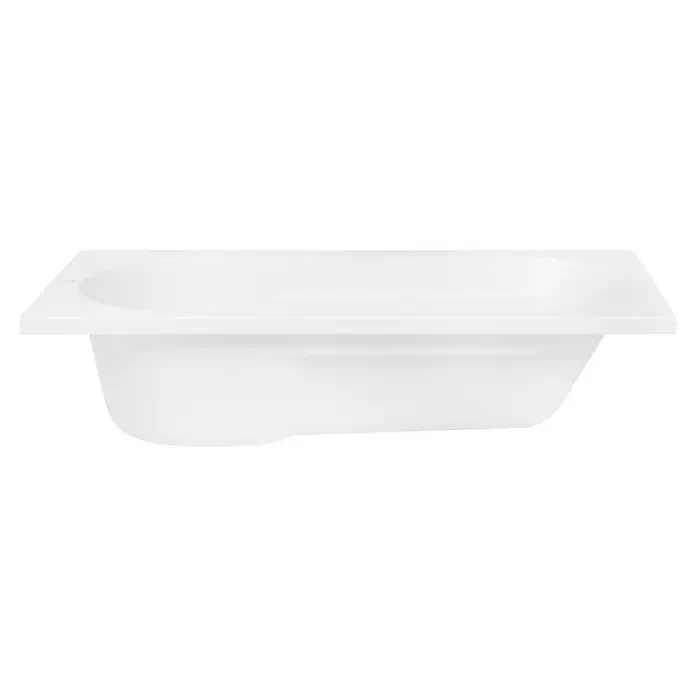 Camargue Brasilia Badewanne - 160 x 75 cm, Sanitäracryl, Weiß - Eine rechteckige Badewanne in Weiß, ideal für entspannende Bäder und stilvolle Badezimmerdesigns. Perfekt für Komfort.