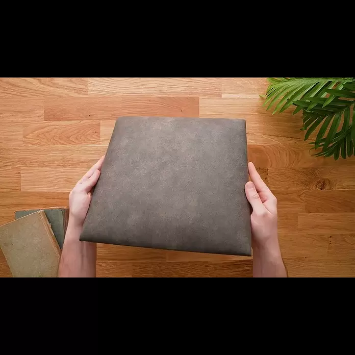 Fllow Wandpolster Preston - Schiefer, 60 x 30 cm - Short Clip