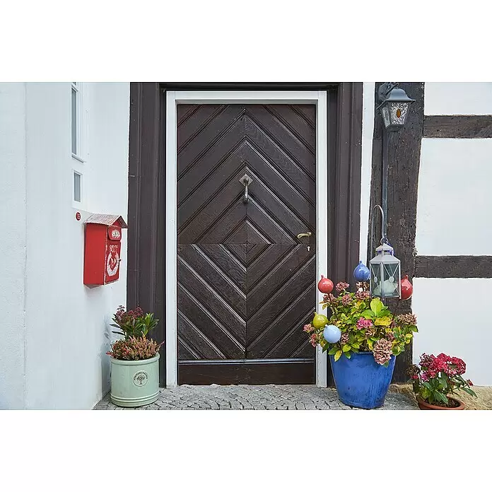 swingcolor Fenster- & Türenlasur - Palisander, 750 ml, Seidenglänzend - Stimmungsaufnahme