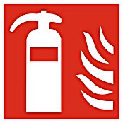 Cartel (Rojo, Extintor de incendios)