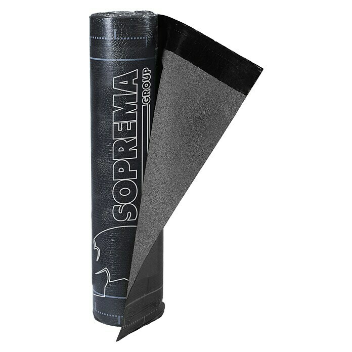 Lámina asfáltica Morterplas SBS FV 4 Kg Min (Gris, 10 m²)