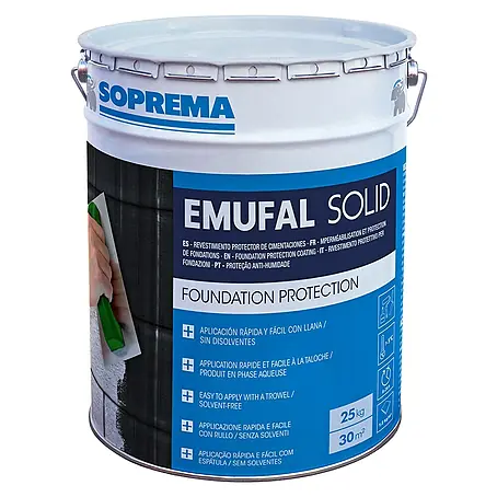 Soprema  Revestimiento asfáltico Emufal Solid