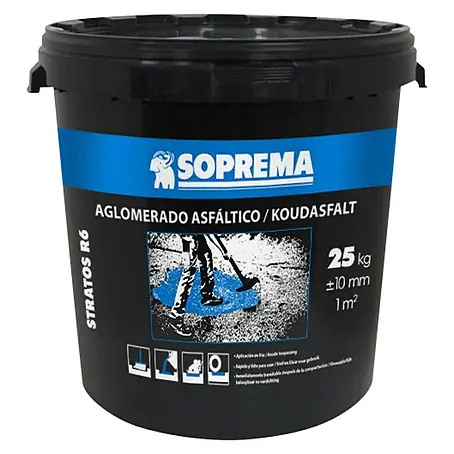 Soprema  Revestimiento asfáltico aglomerado