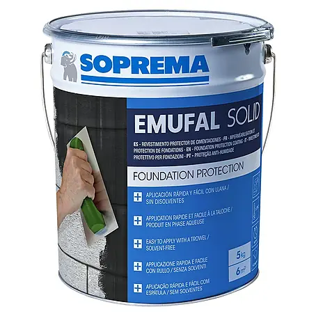 Soprema  Revestimiento asfáltico Emufal Solid