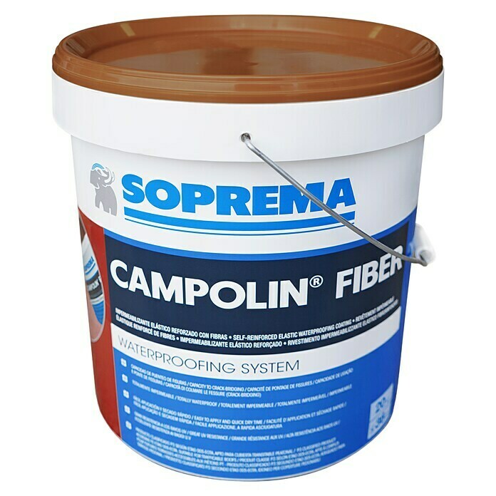 Soprema Impermeabilizante Campolin Fiber  (Teja, 20 kg)