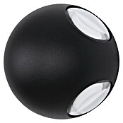 Globo LED-Außenwandleuchte Slice (4,5 W, 13 x 13 x 10 cm, Schwarz, IP54) | BAUHAUS