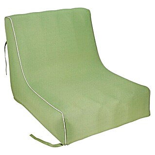 Sitzsack Aufblasbar (70 x 90 x 70 cm, Grün, 100 % Polyester)