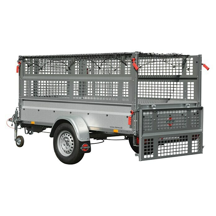 STEMA PKW-Anhänger P-Box 1300, max. 846 kg, Tieflader