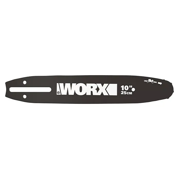 Worx Ersatz-Schwert - Passend für: WORX Kettensäge WG322E - Schwert für die Worx-Kettensäge, 25 cm lang. Ideal für präzise Schnitte.