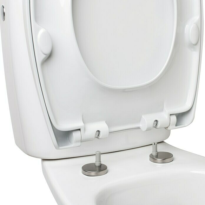 Tatay Tapa de WC Optima (Con caída amortiguada, Plástico, Blanco)