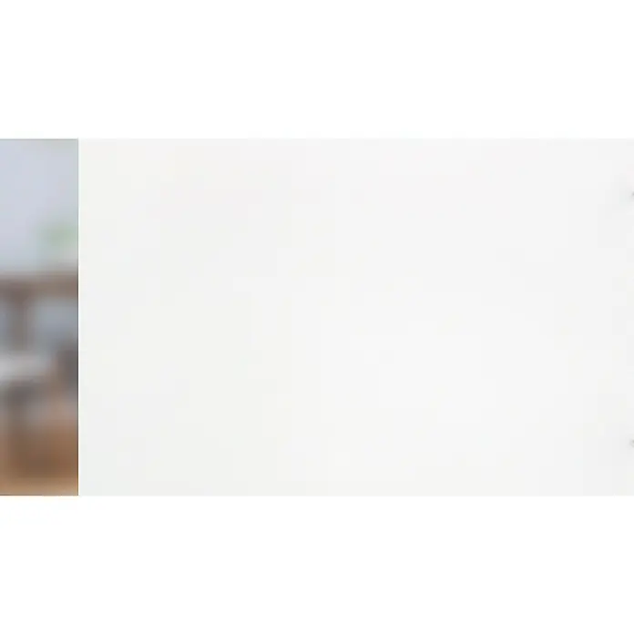 Diamond Doors Glasschiebetür 516 - 935 x 2.058 mm, Verbundsicherheitsglas (VSG) - Nahaufnahme einer weißen Leinwand, ideal für Malprojekte oder als neutraler Hintergrund für professionelle Fotos.