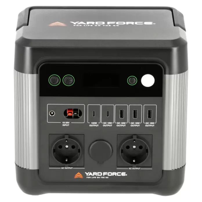 Yard Force Powerstation LX PS1200 - 974,4 Wh, Nennleistung: 1.200 W, Max. Leistung: 2.400 W