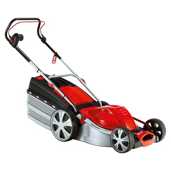 AL-KO Comfort Elektro-Rasenmäher Silver 46.4 E - 1.600 W, Schnittbreite: 46 cm - Dieser Akku-Rasenmäher bietet Komfort und Leistung für einen schönen Rasen. Praktisches und leichtes Gartengerät für jeden Gartenliebhaber.