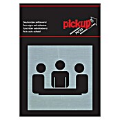 Pickup Etiqueta adhesiva (Motivo: salón de conferencias, L x An: 80 x 80 mm)