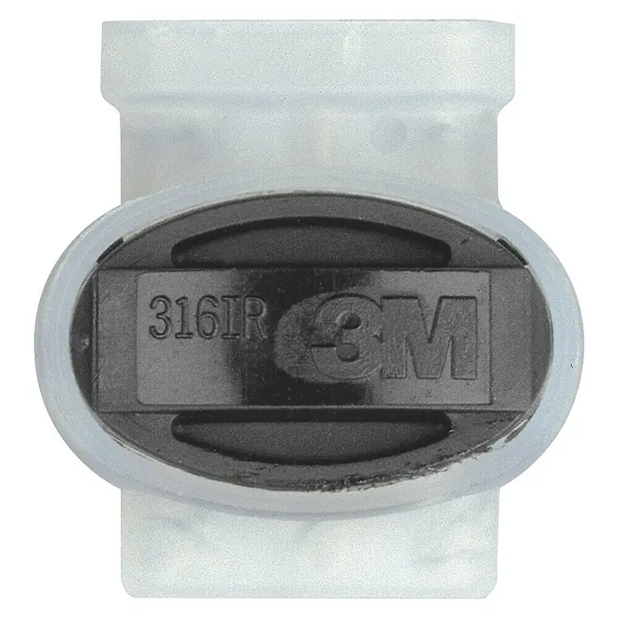 Gardena Sprinklersystem Kabelklemme 24 V - Passend für: Bewässerungsventile 24V, Kabelquerschnitt 0,33 - 1,5 mm² - Nahaufnahme eines 3M 316IR Kabelverbinders, der für eine sichere und zuverlässige elektrische Verbindung sorgt.